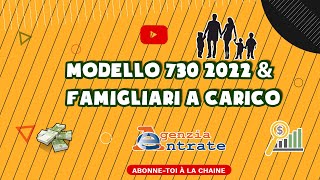 Modello 730 detrazioni per familiari a carico ExtraEU [upl. by Curtis]