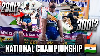 300 KG UDA DIYA STAGE PE  INDIAN POWERLIFTING NATIONAL CHAMPIONSHIP 🇮🇳 [upl. by Suiradal]