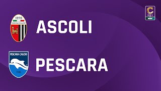 Ascoli  Pescara 12  Gli Highlights [upl. by Woodruff]