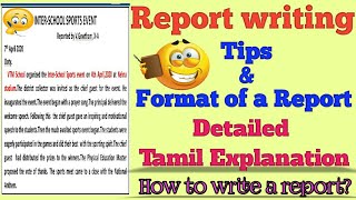 Report writingHow to write a reportReport writing formatReport writing format with example [upl. by Handel428]