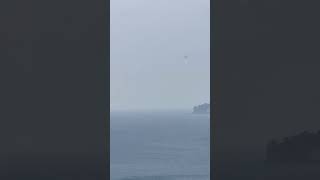 posillipo napoli rainsounds mare pioggia sea windsound rainyday seagulls winter cold [upl. by Dnarb]