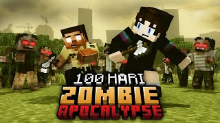 100 HARI MINECRAFT ZOMBIE APOCALYPSE INDONESIA [upl. by Bordy]