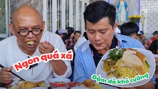 Khương Dừa chơi lớn ĐÃI Color Man và CẢ ĐOÀN cơm gà Cam Ranh NGON NHỨC NÁCH Color Man Food [upl. by Benioff]