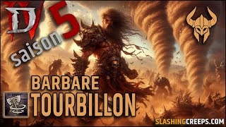 Build Barbare Trombe Tourbillon de Poussière Diablo 4 Saison 5 la machine de guerre [upl. by Sion]