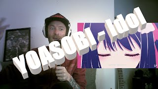 Lets see what the HYPE is about YOASOBI  アイドル  Idol FIRST time REACTION [upl. by Tobit102]