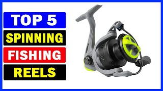 Top 5 Best Spinning Fishing Reels Of 2024 [upl. by Azzil190]