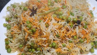 Matar Biryani Recipe  Vegetarian Biryani Recipe  New Style Mai Banaye Matar Biryani [upl. by Peonir692]