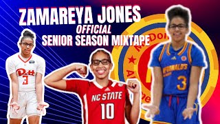 NC STATE Signee Zamareya Jones Senior SZN Mixtape 5STAR MCDONALDS ALL AMERICAN amp 2A STATE CHAMPION [upl. by Turmel]