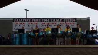 Teal Steel Steel Drum Band from Frankfort Pa Middle School [upl. by Akcirre]