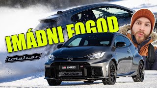 Finnországban ütköztem hófalba egy BEFAGYOTT tavon 🥶 Toyota GR Yaris és a RALLY hazája [upl. by Hayikat]