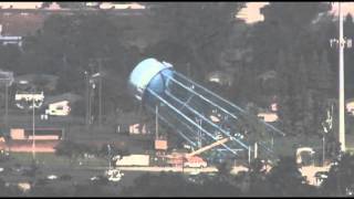 Raw Florida Water Tower Demolished [upl. by Aivekahs999]