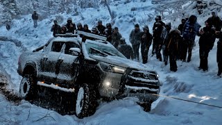 Toyota Hilux 24 Invıcble SNOW OFF Road Performans TURKIYE BLACKSEA HIGHLAND [upl. by Neehs]