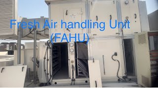 Fresh Air Handling Unit FAHU Working [upl. by Natsyrt]