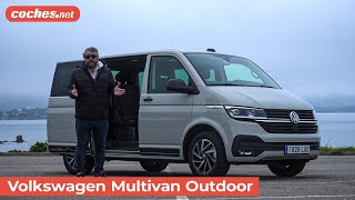 Volkswagen Multivan Outdoor  Prueba  Test  Review en español  cochesnet [upl. by Suk]