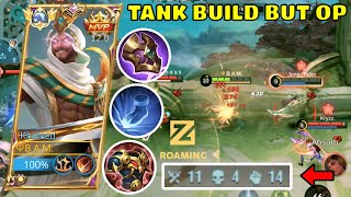 AGGRESSIVE KHALEED IN ROAM LANE  CARA MAIN KHALEED TANK  KHALEED TANK BUILD 2023  MLBB [upl. by Nylyak]