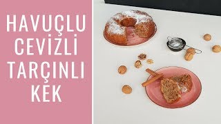 Havuçlu Cevizli Tarçınlı Kek [upl. by Stutsman]