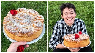 TORTA DI ROSE perfetta per la FESTA DELLA MAMMA  soffice e non asciutta  Davide Zambelli [upl. by Ammann]