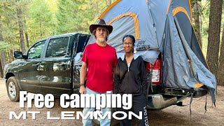 Dispersed Camping at Mount Lemmon Boondocking in Tucson Arizona [upl. by Beryle]