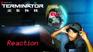 TERMINATOR ANIME Terminator Zero Official Trailer  REACTION [upl. by Avek]