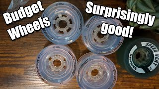 Budget Longboard Wheels 83mm 78A  Are they good   SpeedThron Review [upl. by Gawen446]