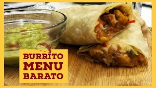 Burrito como fazer PASSO A PASSO da massa ao recheio [upl. by Sima]