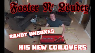 Faster N Louder  Randy Unboxes His Pedders Extreme XA Coilovers And Gives An Update On His GTO [upl. by Zumwalt]