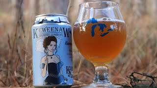 Keweenaw BrewingKeweenaw BelleBlueberry AleWheat [upl. by Emya100]