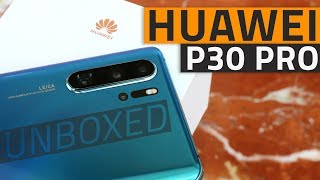 Huawei P30 Pro Unboxing and First Look  What Do You Get With the 50X Zoom Phone [upl. by Solana]