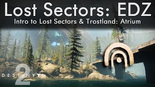 Destiny 2  Lost Sectors Intro amp EDZ 1  Trostland Atrium [upl. by Hume]