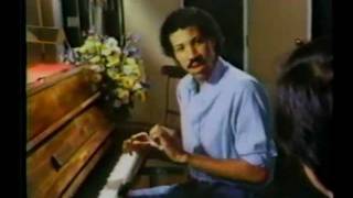 Lionel Richie discussing his songwriting process 1983 Video Clip [upl. by Aliban694]