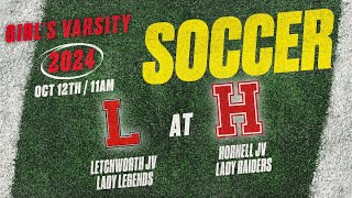 Letchworth Lady Legends JV at Hornell Lady Raiders JV Girls JV Soccer [upl. by Ahsimit]