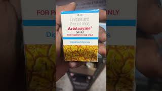 Aristozyme Drops shorts doctor [upl. by Maria]