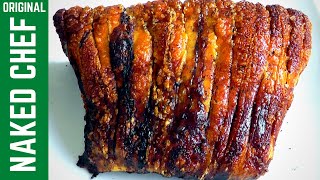 Christmas Roasted Pork Loin  Perfect Crackling  How to make recipe [upl. by Sonahpets466]