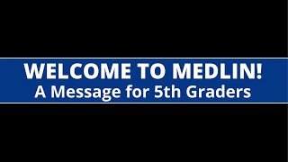 5th Graders Welcome to Medlin [upl. by Nile]