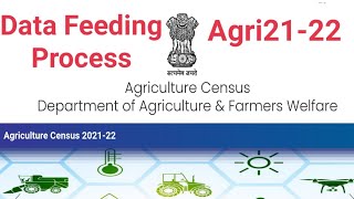 ⛔️ How To Data Feeding Agricultural Census 2122 By User Login Enumerator Id Step ByStepFullDetails [upl. by Laniger791]