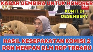 INFORMASI PENTING UNTUK HONORER DARI PROGRAM 100 HARI KEMENPAN RB DALAM PENGANGKATAN HONORER [upl. by Virgina]