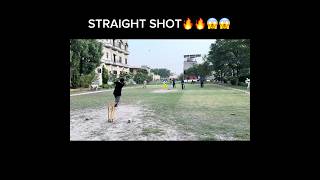 Batsman Straight Bat Shots To Fastest Bowler 🔥 Batsman Impact Moments 🤯 cricket shorts [upl. by Vieva]