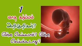 first month of pregnancy in tamil  1st month pregnancy tamil  30 days pregnancy symptoms in tamil [upl. by Liddy]