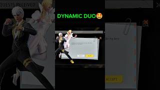 DYNAMIC DUO🥳 freefire garenafreefire viralvideo shorts [upl. by Mahmud566]