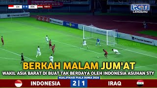 Jadwal Kualifikasi Piala Dunia 2026 Putaran 2  Timnas Indonesia vs Irak  Live RCTI [upl. by Asiek126]