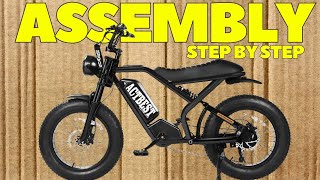 You Wont Believe How Easy It Is to Assemble the Actbest Super X Ebike [upl. by Gerrit]