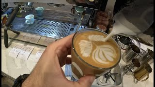 POV barista work solo on weekend shift in a Melbourne cafe [upl. by Nosnhoj724]