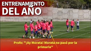 quotMorata no pasó por la primariaquot el mejor entrenamiento del año  Diario As [upl. by Valli]