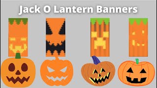 Minecraft Jack O Lantern Banners 116 [upl. by Ermina]