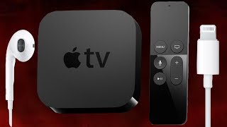 What Happens If You Plug Earphones Into Your Apple TV Remote [upl. by Ellevel]