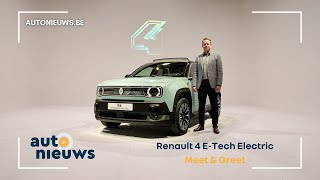 Renault 4 ETech Electric bijna alles komt terug zelfs de 4  autonieuwsbe [upl. by Oehsen808]