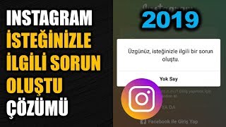 Üzgünüz isteğinizle ilgili bir sorun oluştu ÇÖZÜM 1  Android [upl. by Ayekan]