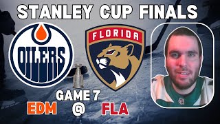 Oilers Vs Panthers NHL Stanley Cup Finals Game 7 Picks  NHL Bets Monday 624 nhlplayoffs [upl. by Carley]