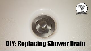 DIY How to Replace a Bathtub Drain Stopper with Common Household Tools [upl. by Anawt]