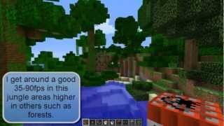 Minecraft on a laptop amd a8 3520m and amd radeon 6620g [upl. by Eniffit]